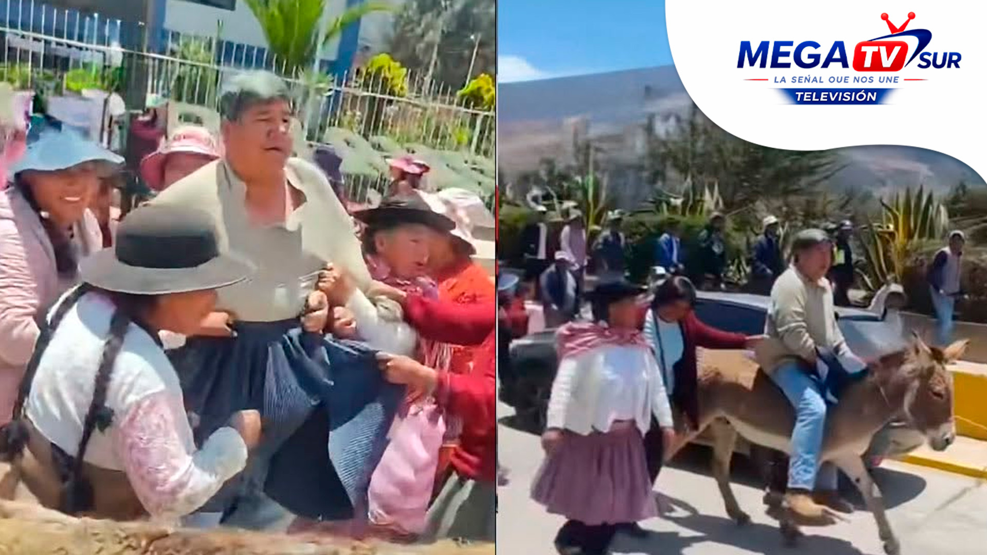 Pobladores de Paltarumi protagonizan protesta contra autoridades municipales en Huancavelica