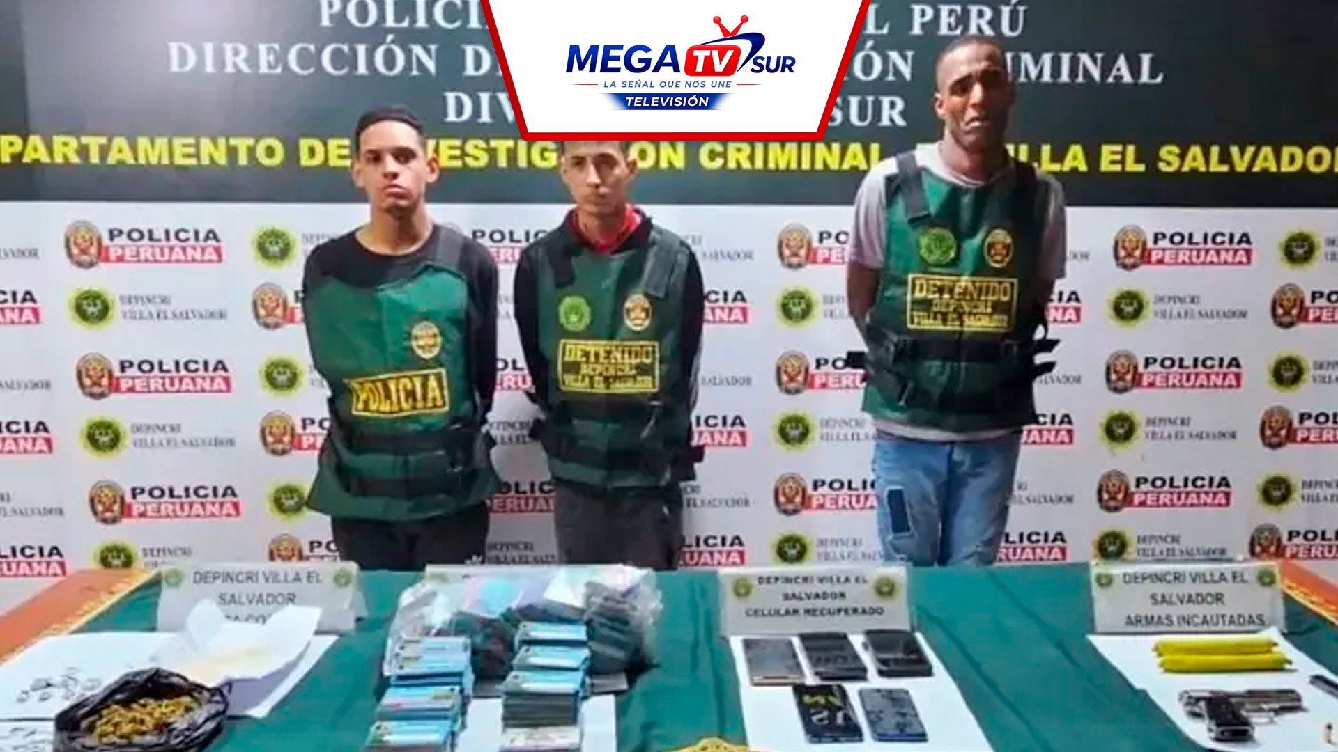Caen tres presuntos sicarios vinculados al asesinato de chofer en Villa El Salvador