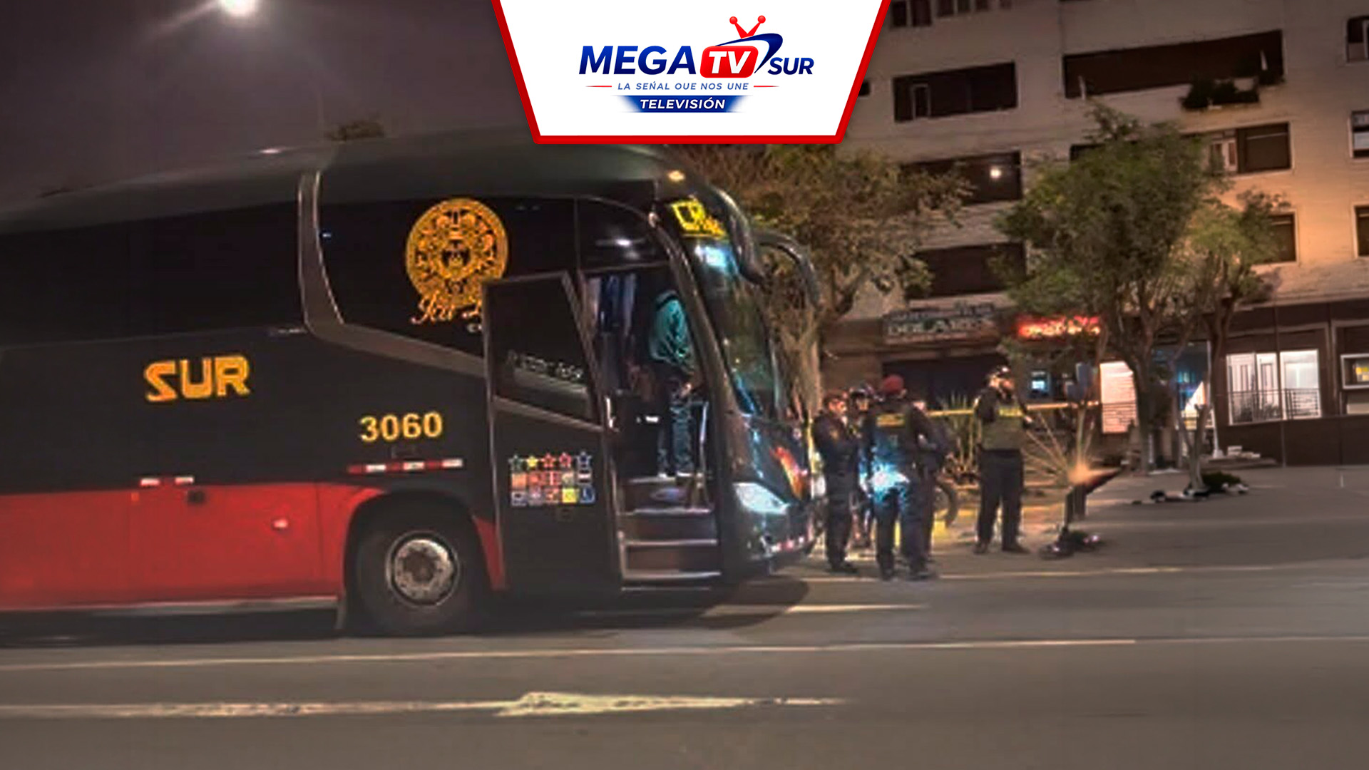 Bus de Cruz del Sur es baleado mientras trasladaba pasajeros rumbo a Ica