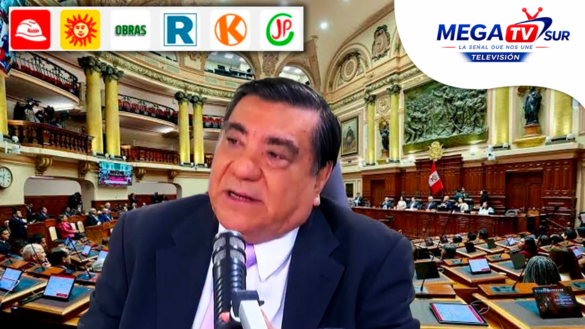 García Toma sostiene que el Senado puede modificar las propuestas legislativas del Ejecutivo