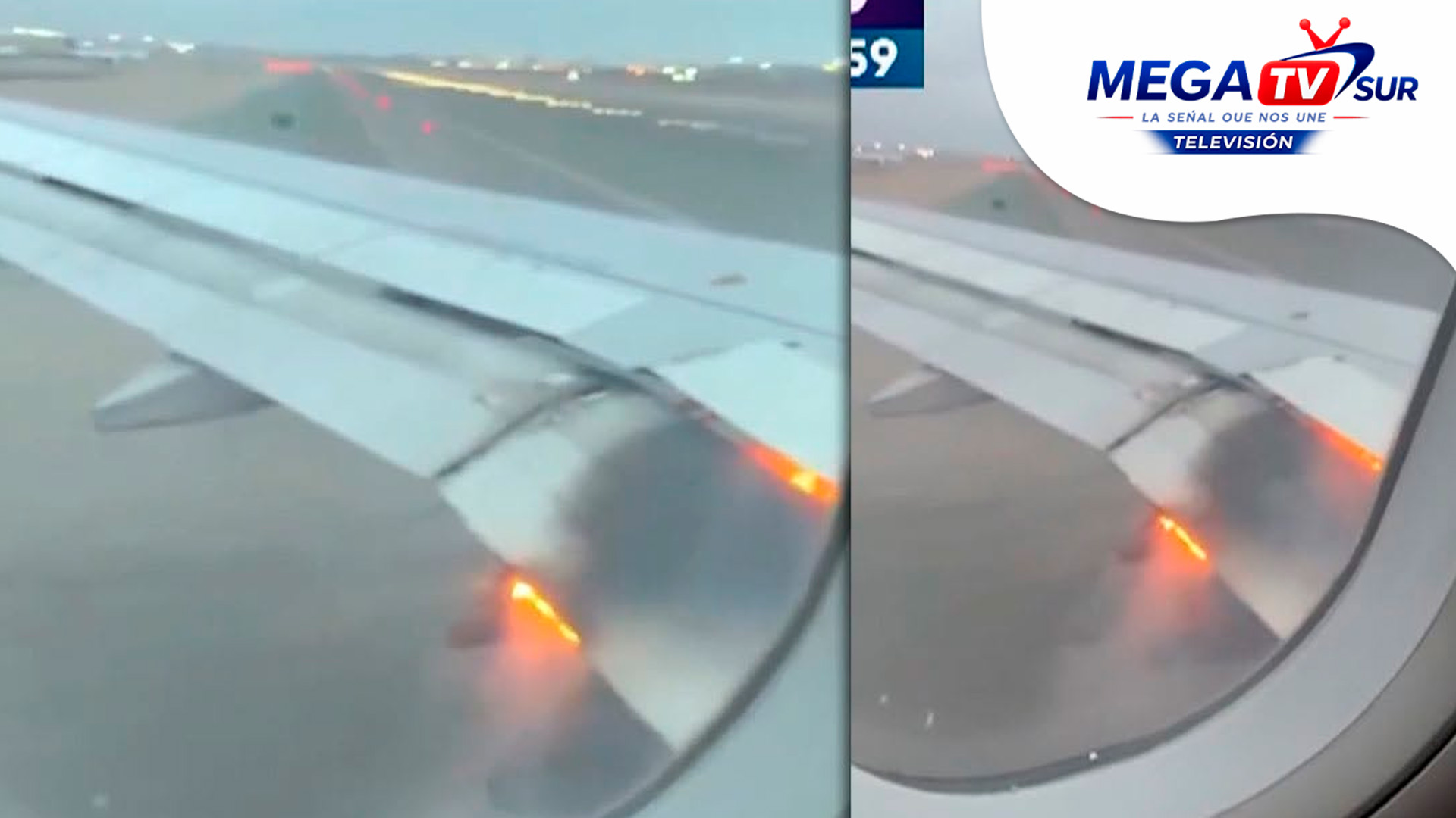 Reportan incendio en el ala de un avión de LATAM en el aeropuerto Jorge Chávez